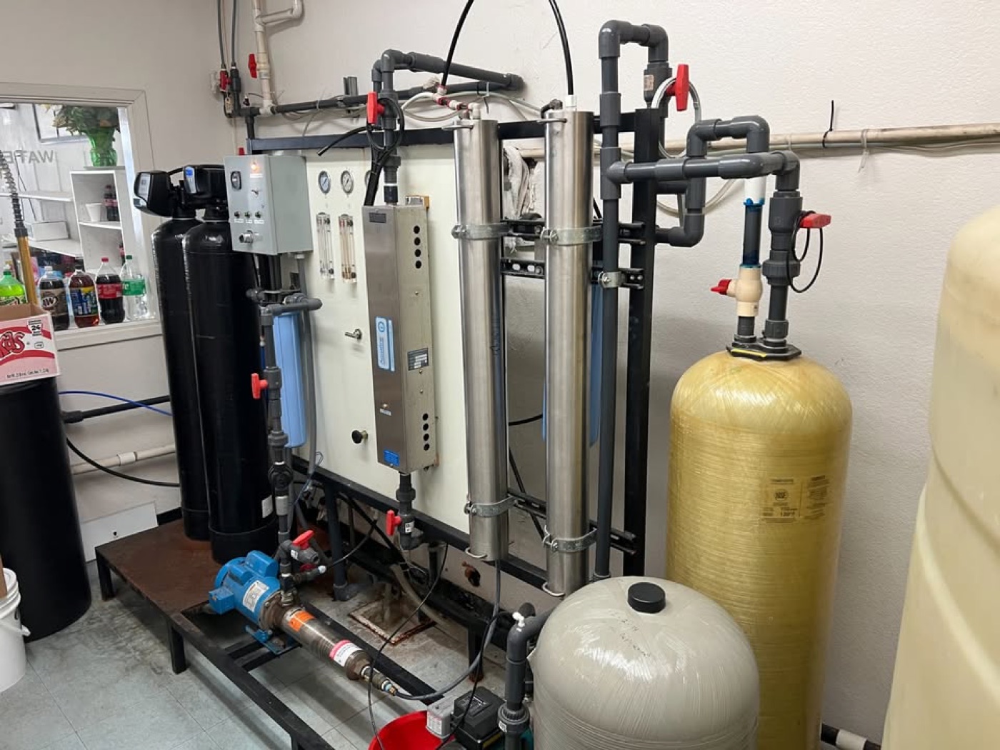 Water store RO system